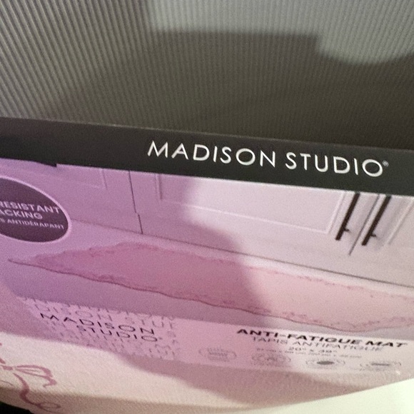 Pink bow ANTI-FATIGUE MAT - Picture 7 of 7